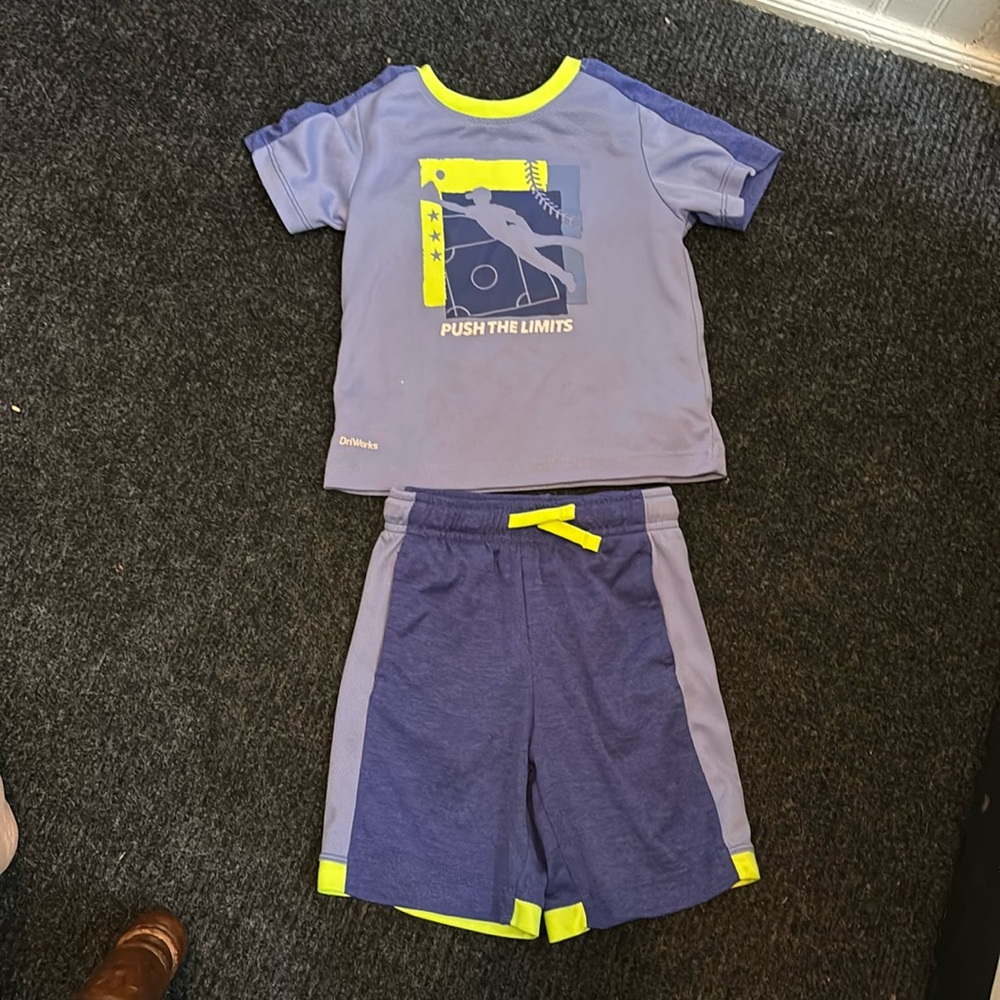 Boys Athletic works outfit